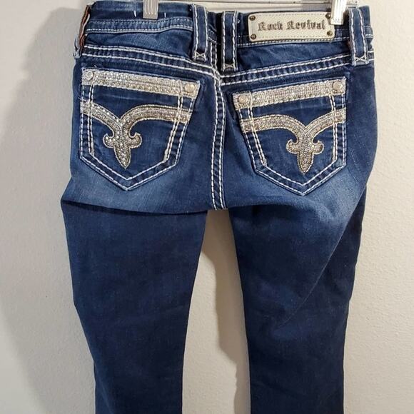 Rock Revival sherry skinny jeans size 25 - Picture 7 of 15